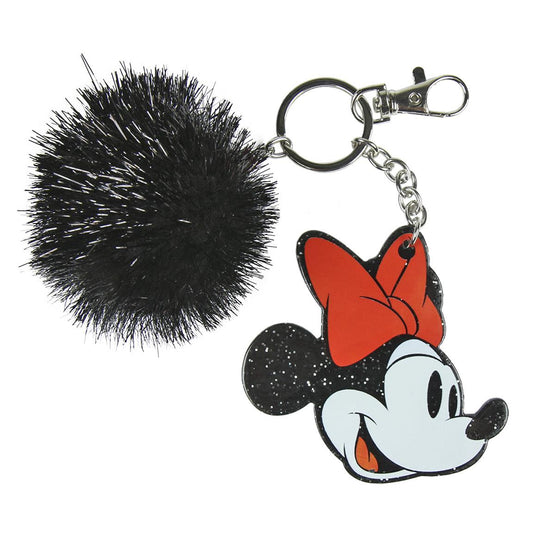 Porte clés Minnie acrylique pompon  Disney