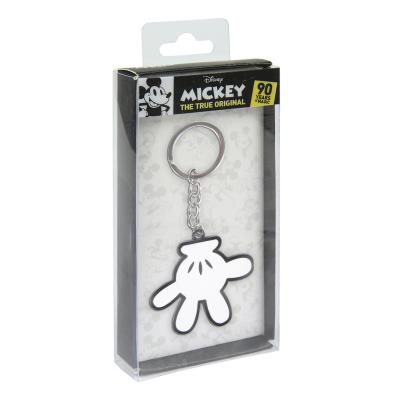 Porte clés Mickey premium blanc Disney