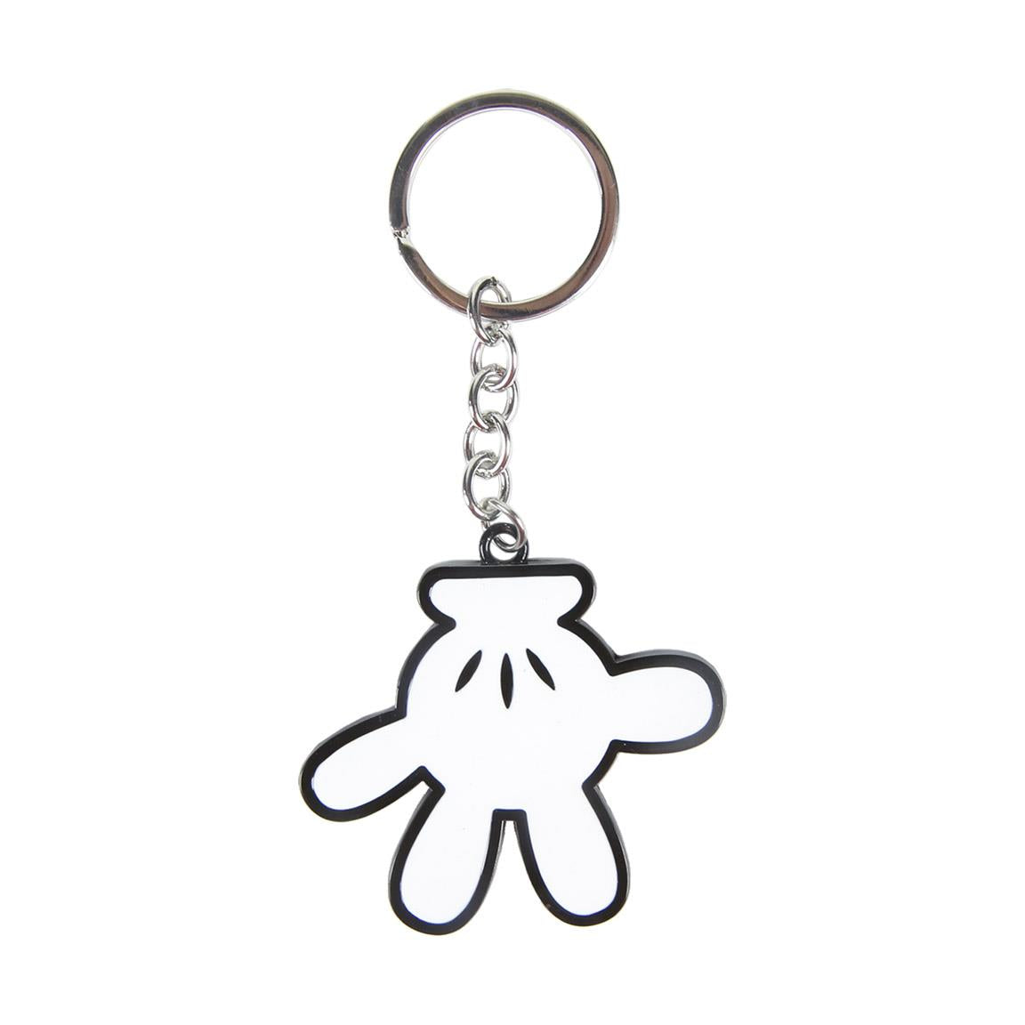 Porte clés Mickey premium blanc Disney