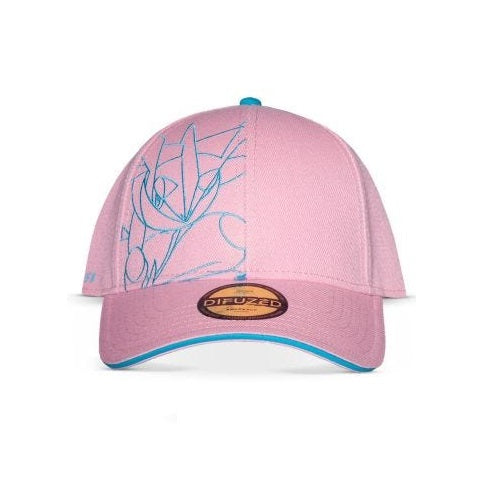 casquette pokemon Greninja rose et bleue