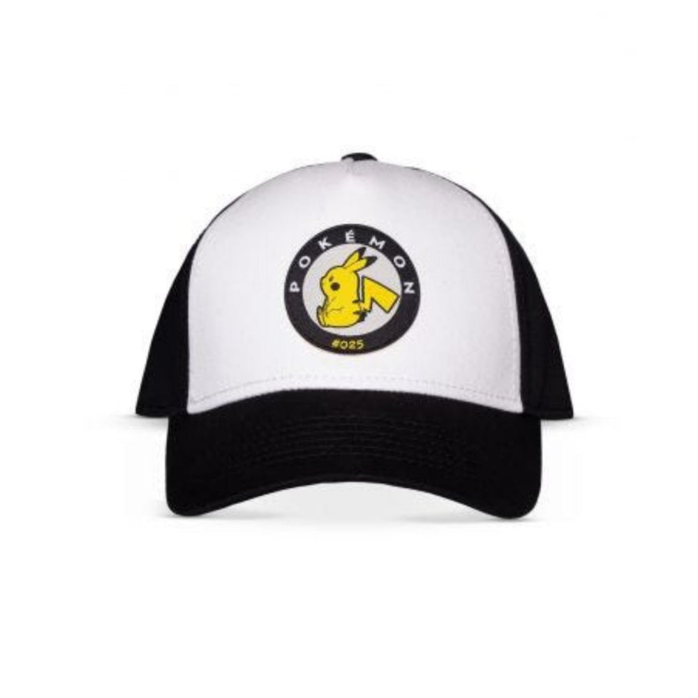 Casquette Pokemon pikachu noire et blanche