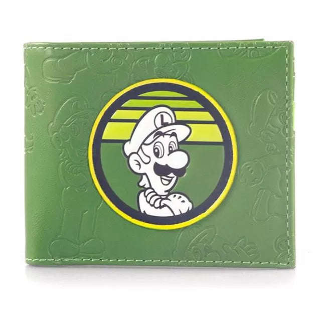 Porte feuilles Luigi - Nintendo - Super Mario